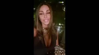 Madalina Ghenea saluta gli amici de quotLo Scrigno del Cinemaquot [upl. by Leahcimnoj]