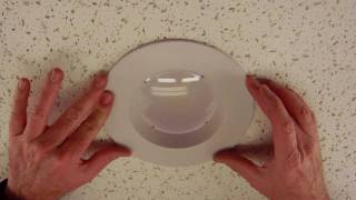 How to adjust our LED retrofit recessed trim from 6quot to 5quot by Total Recessed Lighting [upl. by Aloiv]