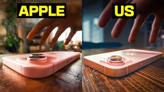 We RECREATED The NEW iPhone 15 Commercial [upl. by Nireves]