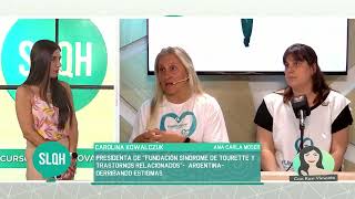 CAROLINA KOWALCZUK Y ANA CARLA MOSER  “FUNDACIÓN SÍNDROME DE TOURETTE Y TRASTORNOS RELACIONADOS” [upl. by Aranahs]