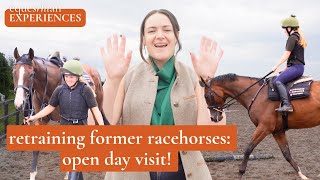 Are you ready to own an exracehorse Open day at SB Racehorse Rehoming  Riding With Rhi [upl. by Ansilma]