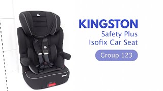 Puggle Kingston Safety Plus ISOFIX Group 123 Car Seat [upl. by Esidnak557]