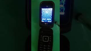 LG B470 incoming message internal screen [upl. by Read]