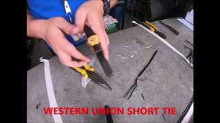 Western Union Short tie [upl. by Thgiwd]