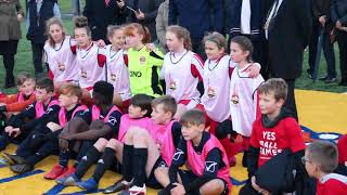 Opening of the Neale Cooper Cruyff Court in Aberdeen [upl. by Auohp]