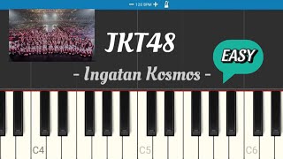 JKT48  Ingatan Kosmos Cosmos No Kioku Piano Tutorial [upl. by Anoyet]