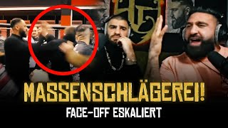 MASSENSCHLÄGEREI bei FACEOFF 😱 UMAR VS ALVARO 🥊 LACHFLASH mit GHAZI 😂  SINANG STREAM HIGHLIGHTS [upl. by Yesnek]