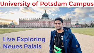 University of Potsdam Campus Live Tour  Exploring Neues Palais  Study in Germany 🇩🇪 [upl. by Clifton]