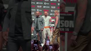 miketyson vs jakepaul after the boxing fight Source  Top MMA [upl. by Ayouqat]