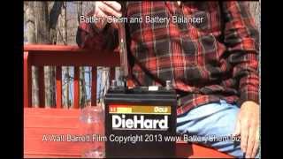 How to use A battery Hydrometer To Test For A Fully Charged Lead Acid Battery by Walt Barrett [upl. by Norab325]