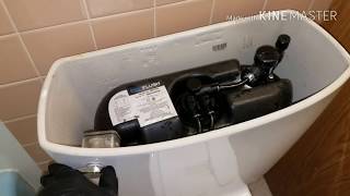 EcoFlush Pressure Assistant American Standard toilet repair [upl. by Aerdnod]