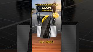 Massive Overstock Sale on All HighEfficiency 665W Monocrystalline Solar Panels  30٪ OFF 👏🥳 [upl. by Vander982]