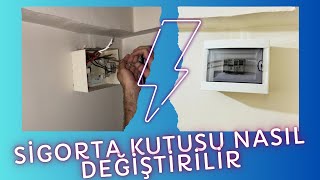 sigorta kutusu değiştirme [upl. by Coridon]