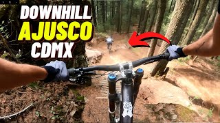 ¿El MEJOR lugar para hacer DOWNHILL en CDMX  MTB Santiago de Avila [upl. by Thay]