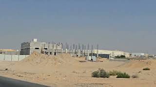 Industrial Plot with Large Parking Space amp Double Road Ajman [upl. by Ilek525]