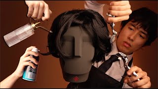 ASMR Real Haircut for Sleep 😴💈4K [upl. by Ilajna742]