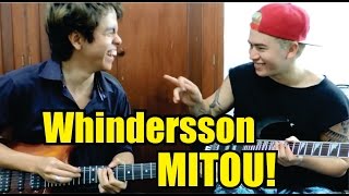 WHINDERSSON NUNES DESTRUINDO NA GUITARRA COM JUNINHO NAKAGAWA [upl. by Dor794]