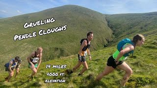 Pendle Cloughs fell race 2024  English Championship Downham  Full Documentary [upl. by Leitman]