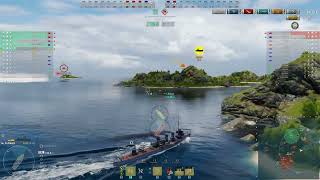 GPS Adrelya activé  Encore une île sur World Of Warships  haoigord sur Twitch [upl. by Assitruc]