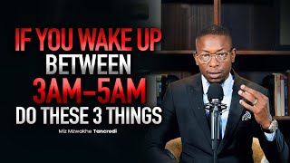 If you wake up between 3AM amp 5AMDO THESE 3 THINGS [upl. by Yarazed]