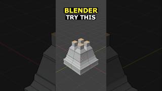 Blender Extrude Individual Faces blender 3d tutorial [upl. by Kimball]