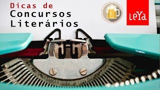 DICAS DE CONCURSOS LITERÁRIOS 11 Publicar Livro Conto e Poesia [upl. by Lyrak443]