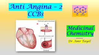 CVS part 2 Anti Angina 2 CCBs  Medicinal Chemistry T  PDF 👇 [upl. by Marela]