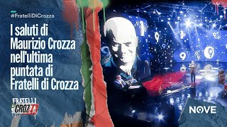 I saluti di Maurizio Crozza nellultima puntata di Fratelli di Crozza  4 ottobre [upl. by Oliana453]