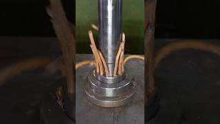 Reeses Chocolate Vs Hydraulic Press 🫣😱🤤 hydraulicpress satisfying candy crushing asmr [upl. by Domenech]