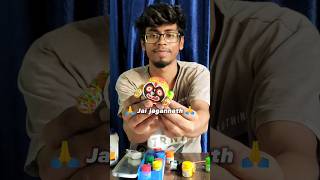 DIY jagannath ji 😍🙏🥰🙏 part 2 shorts jagannath diy viralvideo [upl. by Rustin]