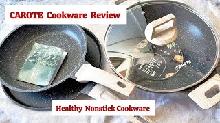 Carote Cookware Set Review  Carote Granite Non Stick Cookware Set  Carote Cookware Combo Set [upl. by Hatti]