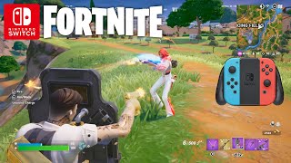 INSANE Nintendo Switch GAMEPLAY  Fortnite on Nintendo Switch 45 [upl. by Brandy313]