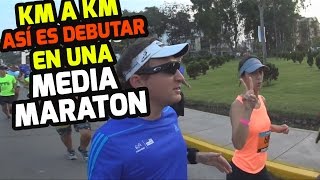 Mi PRIMER CARRERA así es debutar en una Media Maratón [upl. by Darbee]