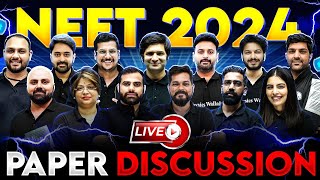 NEET Paper Leaked Reality 😨 NEET 2024 Answer Key ​🚨 Live Discussion NEET2024 [upl. by Linders810]