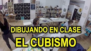 CLASE PRO Y REAL SOBRE CUBISMO DIBUJO EN CREA 13 [upl. by Atteuqahc259]