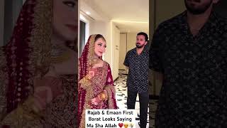 Rajab First Look daikh Kar Tareef Kartay Hoye😱😍🤷♥️ viralvideo youtubeshorts shortsfeed shorts [upl. by Kuska356]