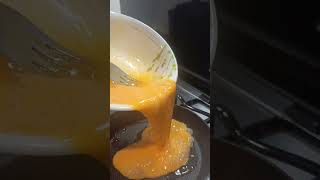 asmr scrambledeggs frying trending shorts [upl. by Eixid]