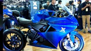 Auto Expo 2018  Emflux Model 1 Electric Bike Launch Price Specs Features Details  DriveSpark [upl. by Genia]