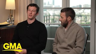 Joel Edgerton and Callum Turner talk The Boys in the Boat [upl. by Toth]