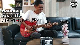 Checksound Gitar Ibanez Gax 30 tcr original and efek MOOER PE 100 [upl. by Tabina]