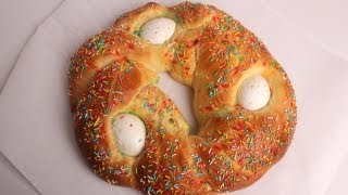 Italian Easter Sweet Bread Recipe  Laura Vitale  Laura in the Kitchen Episode 357 [upl. by Enilasor]