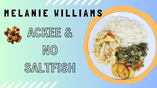 How To Make Ackee And No Saltfish  Using Hearts Of Palm [upl. by Nosnev927]