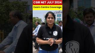 CSIR NET JULY 2024 Exam Review  CSIR NET Exam Analysis 2024  CSIR NET 2024  csirnet2024 shorts [upl. by Enohsal507]