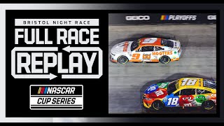 Bass Pro Shops Night Race  NASCAR Cup Series Full Race Replay [upl. by Aleekat]