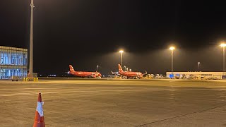 Plane SpottingKeflavik Airport Iceland [upl. by Lehacim]