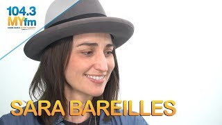 Sara Bareilles Talks Amidst The Chaos Touring The Resurgence Of Broadway Musical amp More [upl. by Onitsuj]