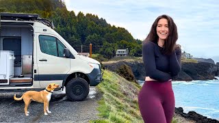 Living in a Luxury 4x4 Van on the Oregon Coast [upl. by Gilder232]