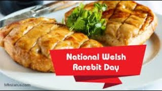 Happy National Welsh Rarebit Day welsh rarebit Lovy2011 [upl. by Kapor]