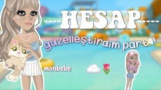 MSP HESAP GÜZELLEŞTİRDİM PART 4  msp💗  MspFairyMoon [upl. by Levins]