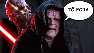 Como Palpatine Reagiu A Um Convite Dos Espíritos Dos Antigos Lordes Sith Canon [upl. by Ursal]